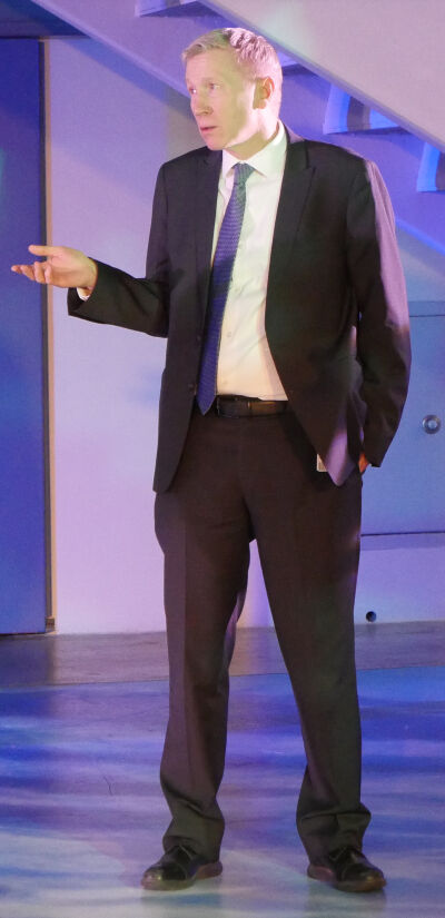 Outgoing Colorado Department of Corrections Executive Director Dean Williams performed in the DU Prison Arts Initiative's play, 'If Light Closed its Eyes,' at the Sterling Correctional Facility. (DU PRISON ARTS)