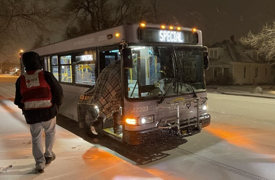 Colorado Springs bus system assists travelers seeking shelter during storm