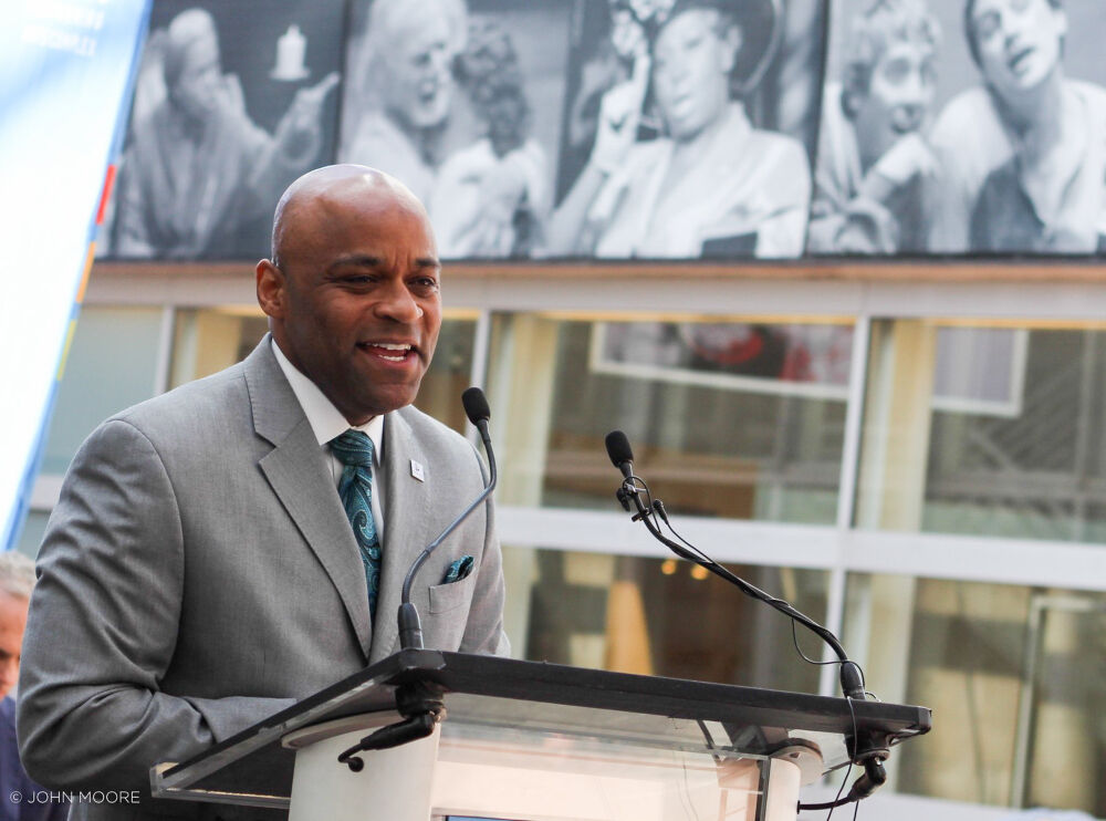 In 2016, Mayor Michael Hancock introduced his vision for a new Denver Performing Arts Complex that has yet to get off the ground. (JOHN MOORE/DCPA)