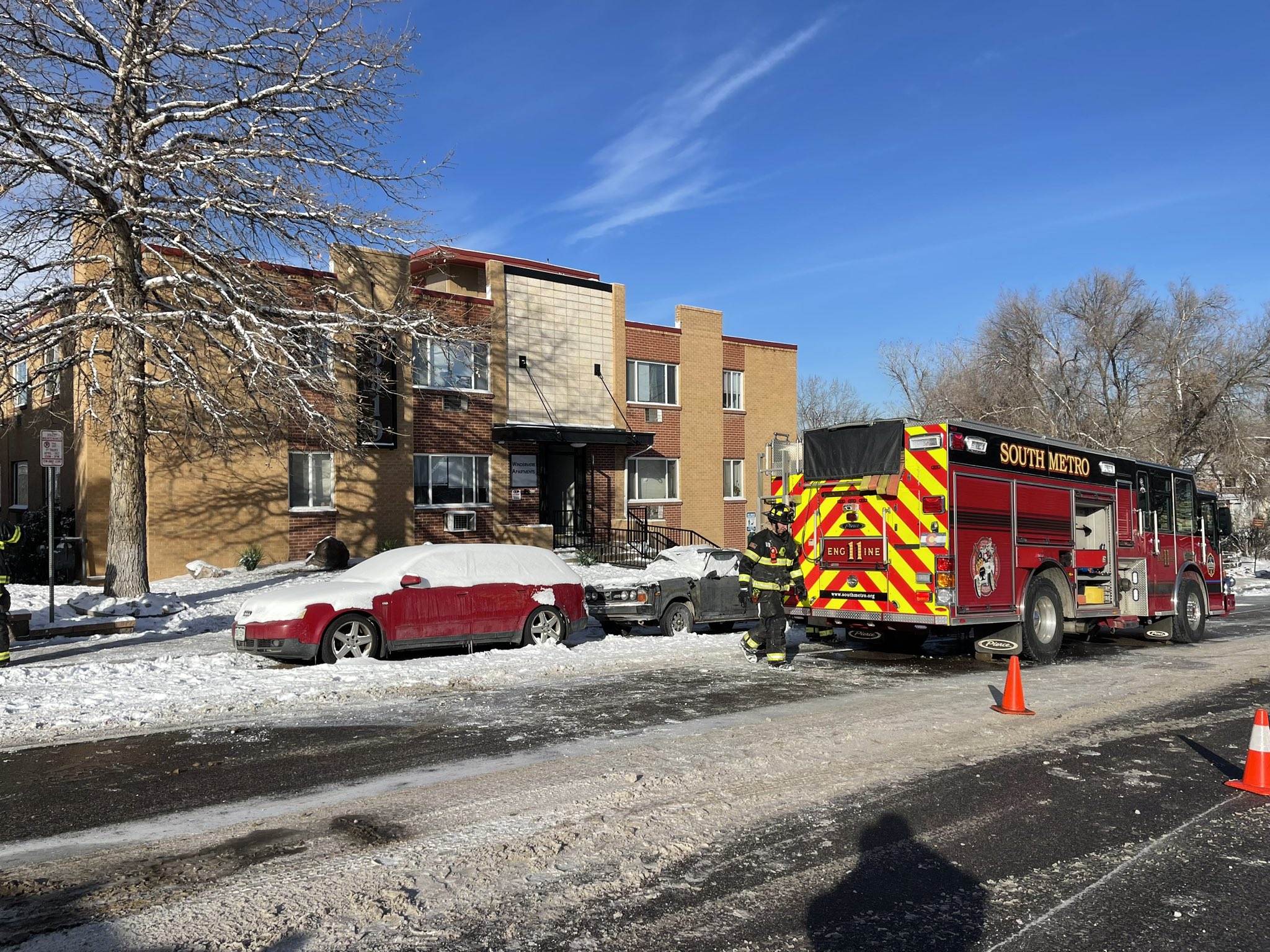 Littleton, Englewood apartment fires force evacuations