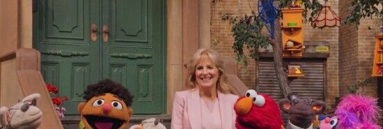 WATCH: First Lady Dr. Jill Biden stops by Sesame Street in segment about jobs