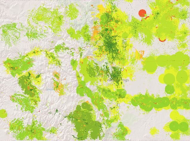 State broadband map, courtesy Colorado Broadband Office.