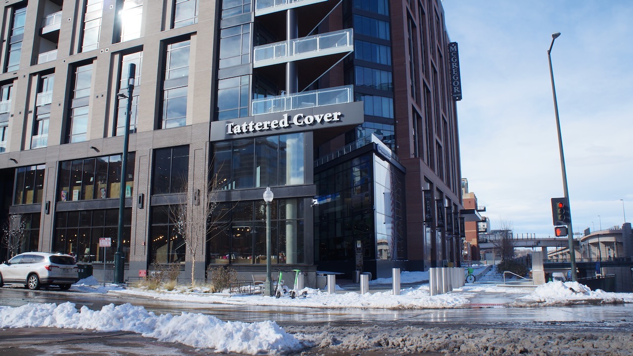 The Tattered Cover at McGregor Square, across the street from Coors Field.  The location is slated to be closed after the company filed for Chapter 11 bankruptcy protection Monday. (AlexanderEdwardsBusiness Reporteralex.edwards@gazette.comhttps://secure.gravatar.com/avatar/dbaa50cc8a9183e280c297e3afa72ace?d=mm&r=g)