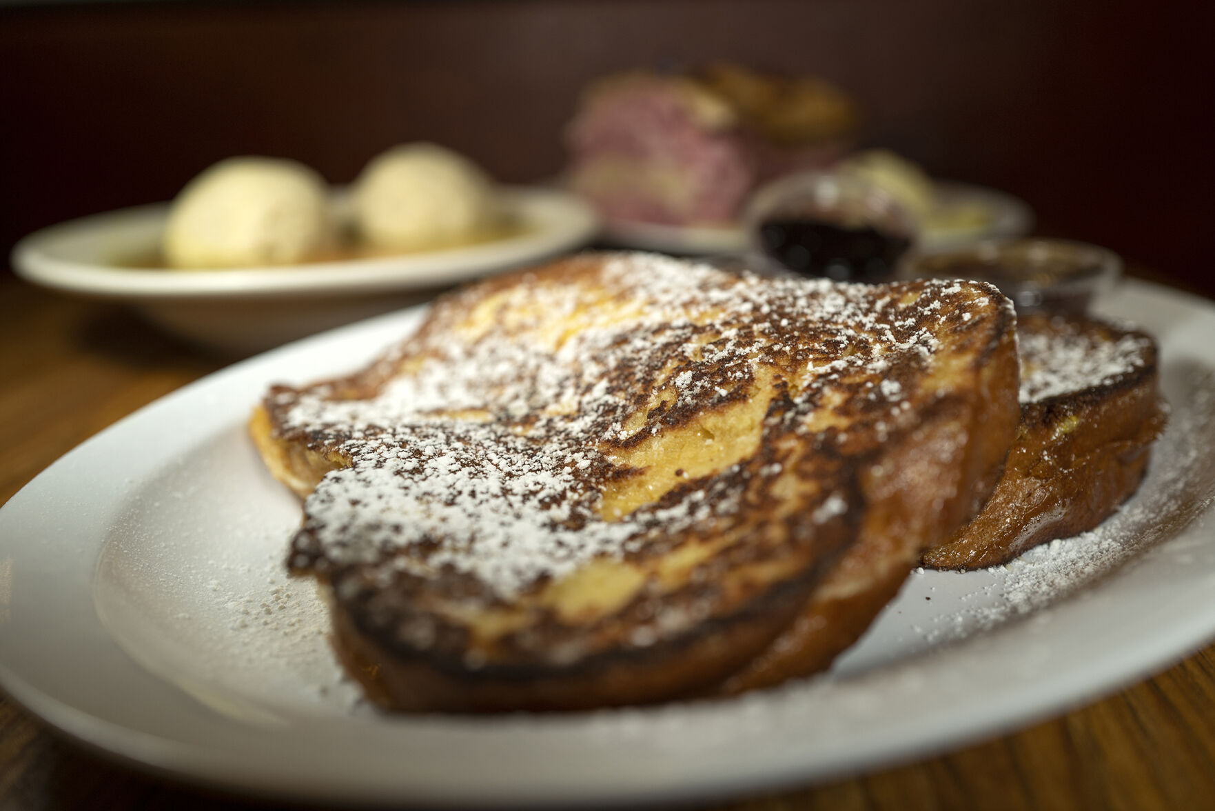 Stuffed French toast at The Bagel Deli & Restaurant in Denver. (Jeff Kearney, special to the gazette)