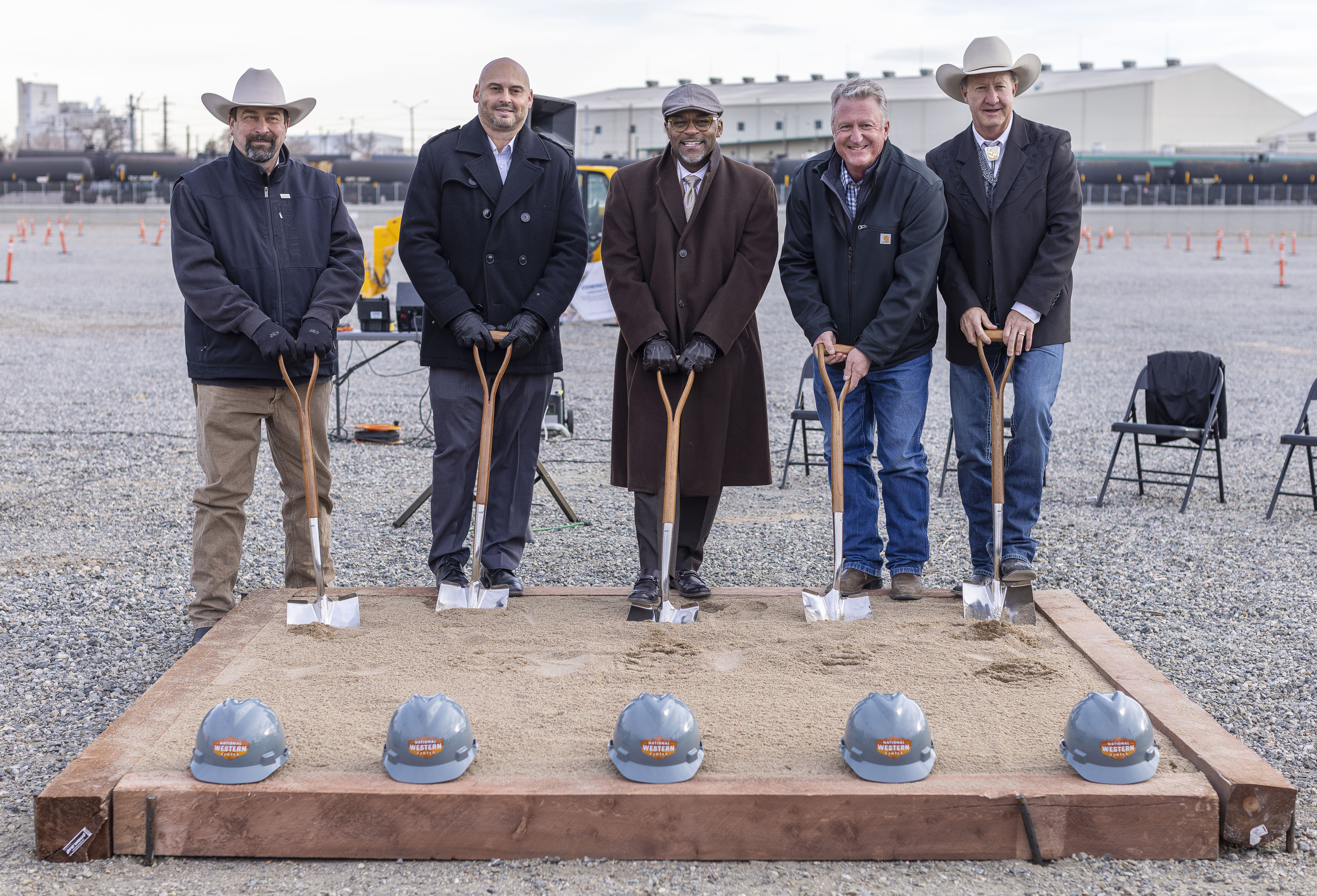 Mayor Michael B. Hancock, the National Western Center Authority and its partners celebrated a
