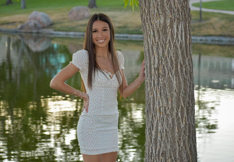 Destiny Zimmerman graduated from Chaparral High School in May. She was killed June 29 in a high-speed car crash in Parker. (VIA DESTINY ZIMMERMAN'S INSTAGRAM)
