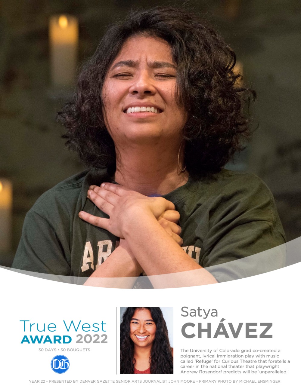 Satya Chávez Refuge 2022 True West Award