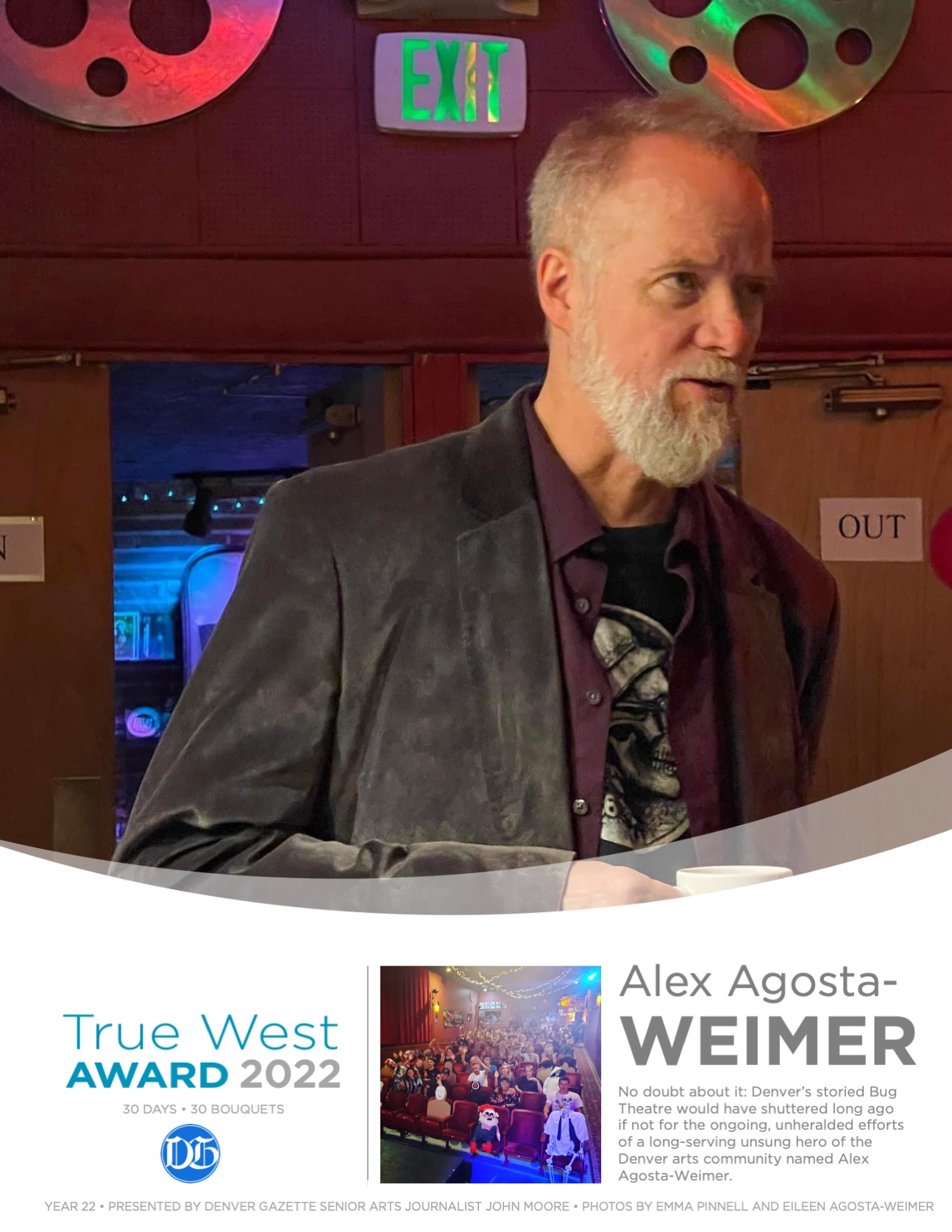 True West Awards 2022 Alex Agosta-Weimer