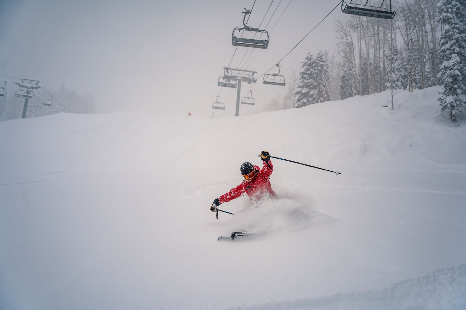 Fresh powder at Purgatory Resort near Durango. Photo courtesy Purgatory Resort