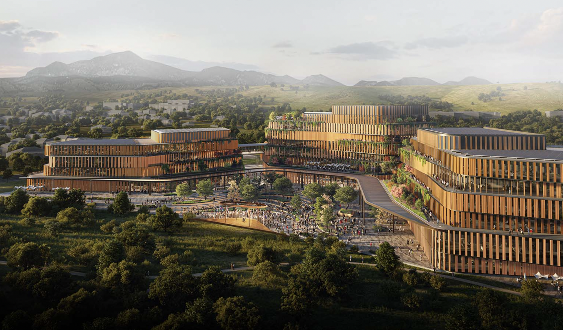 Land swap completed for construction of renewable energy campus in Golden