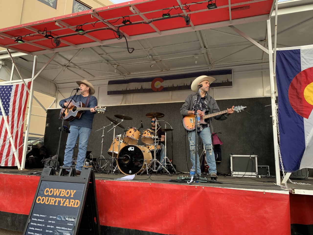 The Walker Williams Band performs at the National Western Stock Show Saturday Jan. 14, 2023. From left: Walker Williams (guitar), Rusty DiSantis (drums) and Jeff Haddix (guitar). (DennisHuspeniCity Editordennis.huspeni@gazette.comhttps://denvergazette.com/content/tncms/avatars/c/5a/fbd/c5afbd32-5030-11eb-bdef-030d9de52a9e.779683cee495ffe64766291c251a8894.png)