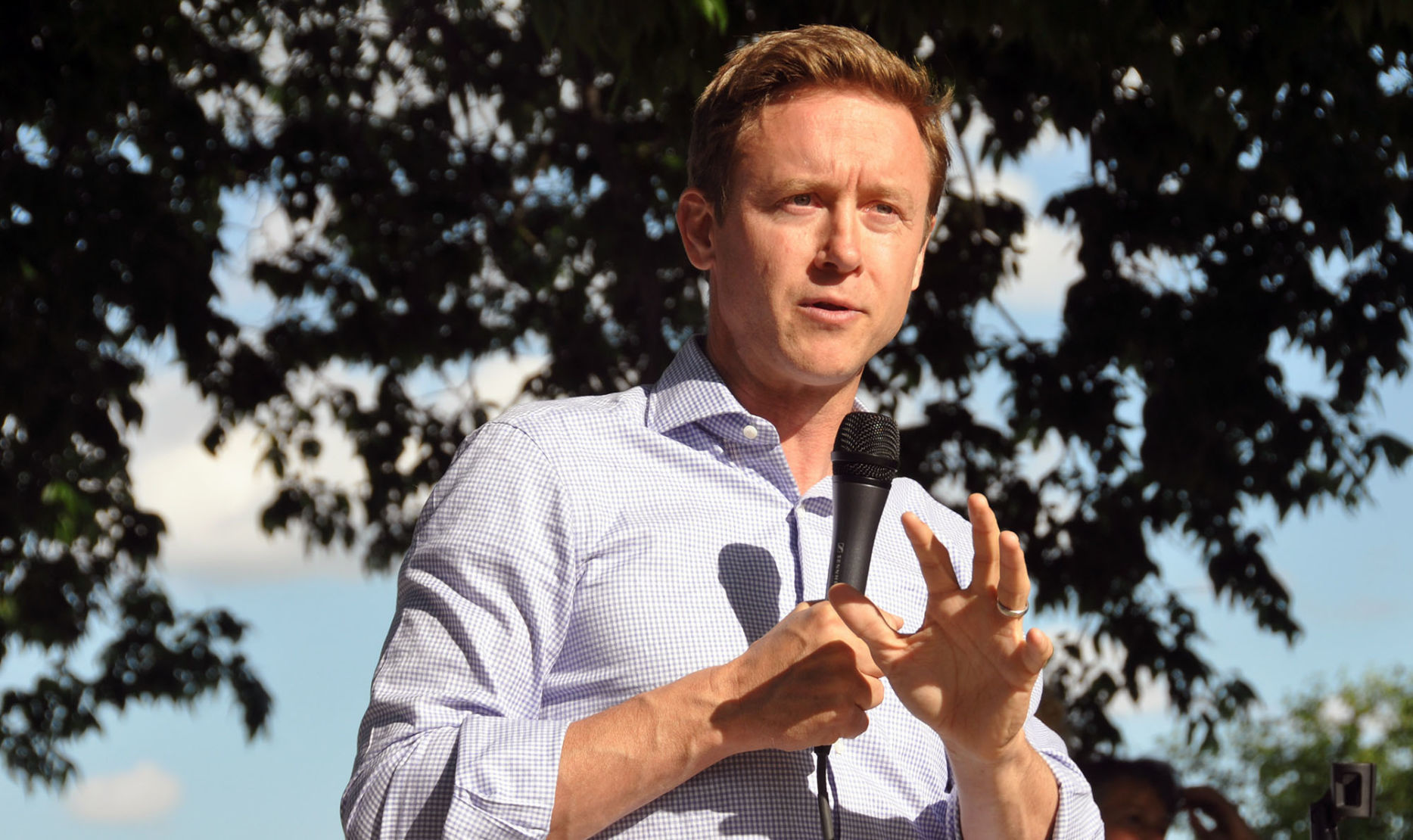 Denver mayoral candidate Mike Johnston pledges to end homelessness in first term