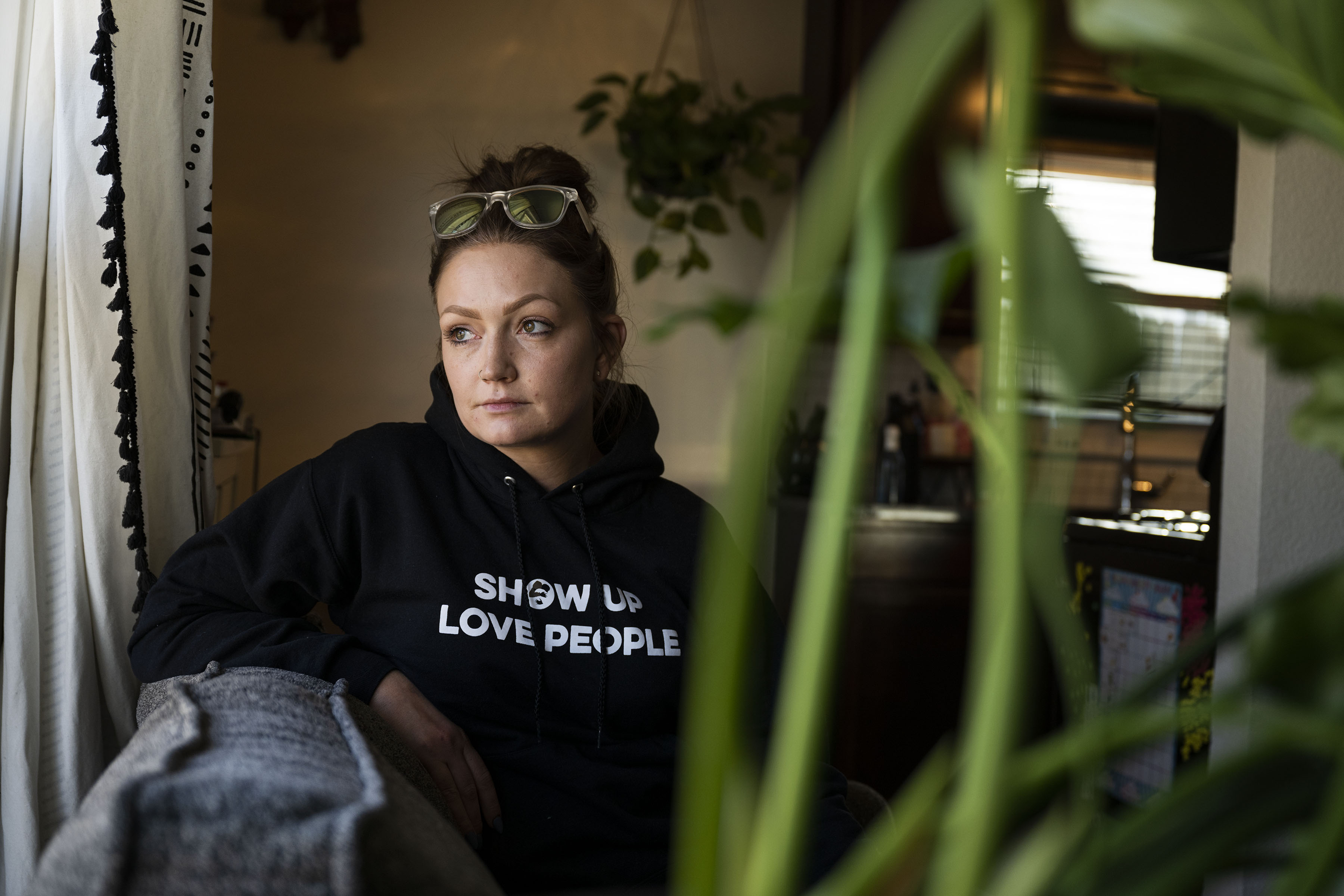 Jesus On Colfax program Director Kelsey Medina sits for a photo in her home on Friday, Dec. 9, 2022, in a neighborhood three blocks from East Colfax Avenue in Aurora, Colo. (Timothy Hurst/The Denver Gazette) (TimHursttim.hurst@gazette.comhttps://secure.gravatar.com/avatar/aca82bd62b4ee425c598527cd6faa1b1?d=mm&r=g)