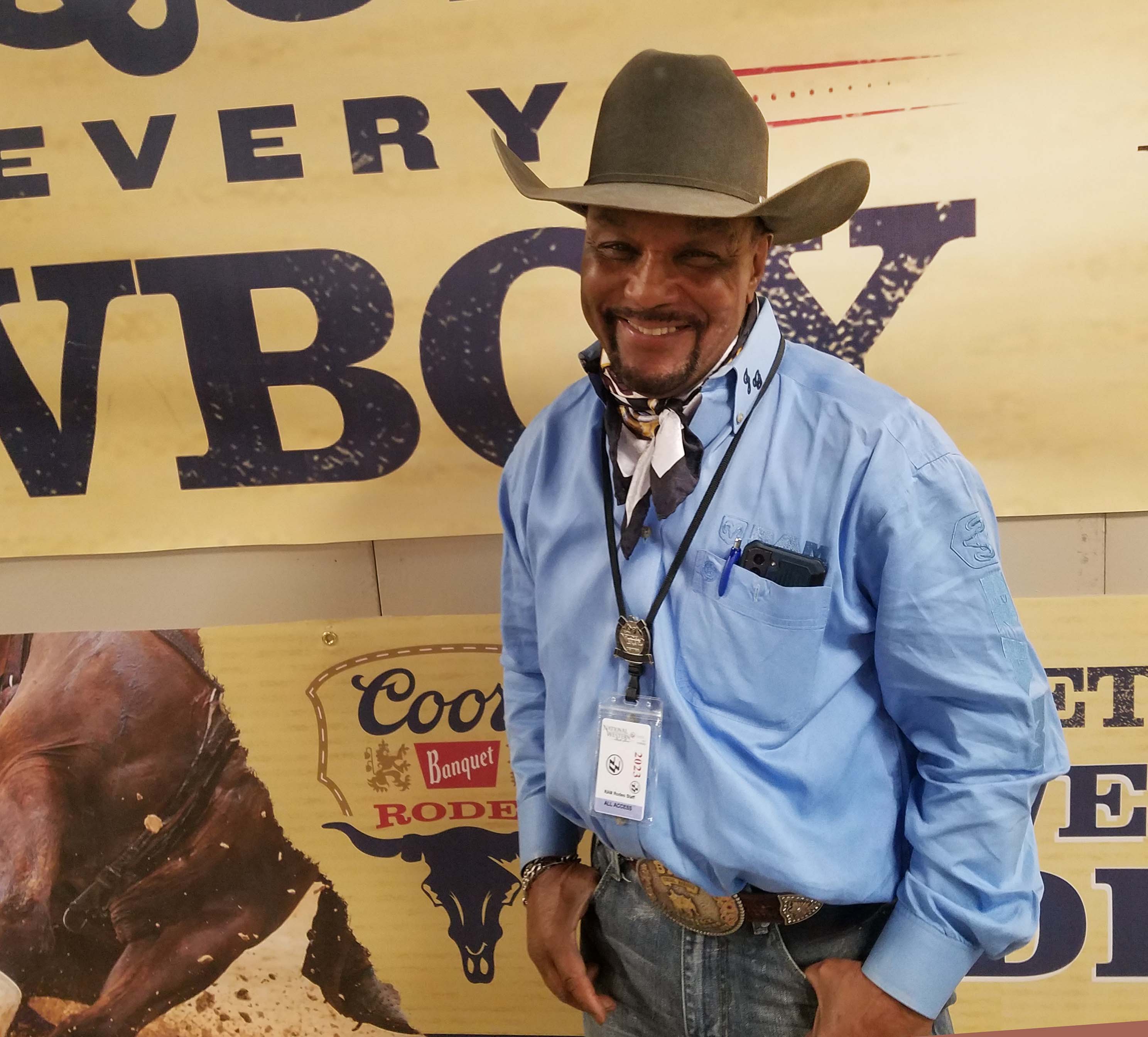 Former National Western rodeo rider Jesse Guillory. “As a cowboy you know you want to be here, you want to win something here.” (Mark Samuelson, Special to the Denver Gazette)