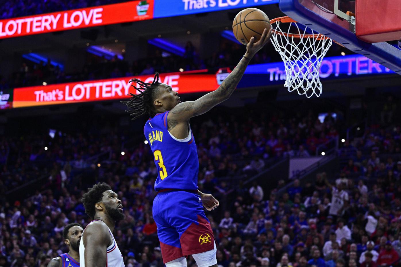 Nuggets 76ers Basketball