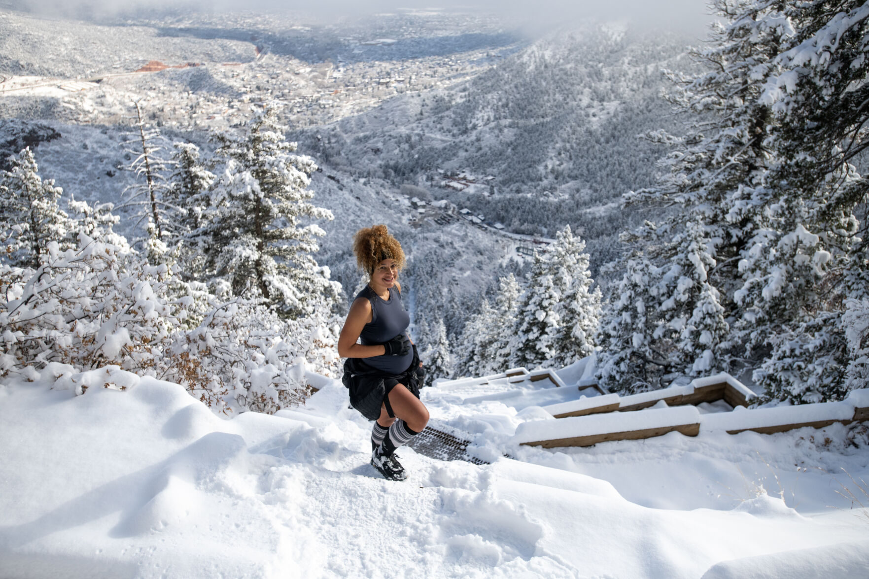 For first woman to record 1,000 laps in a year on Manitou Incline, a ‘challenge within a challenge’