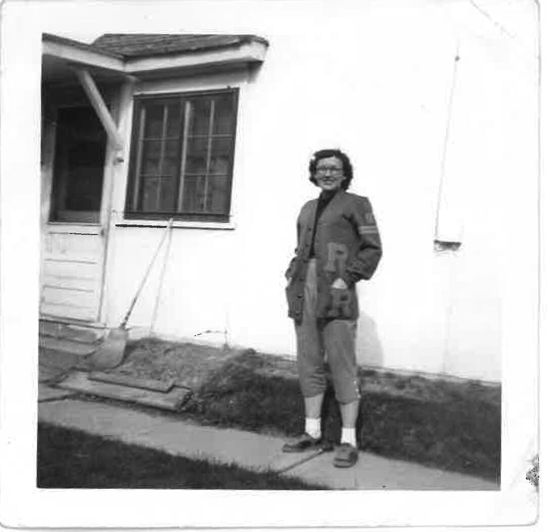 Hazel Place as young woman. (Courtesy, Hazel Place family)
