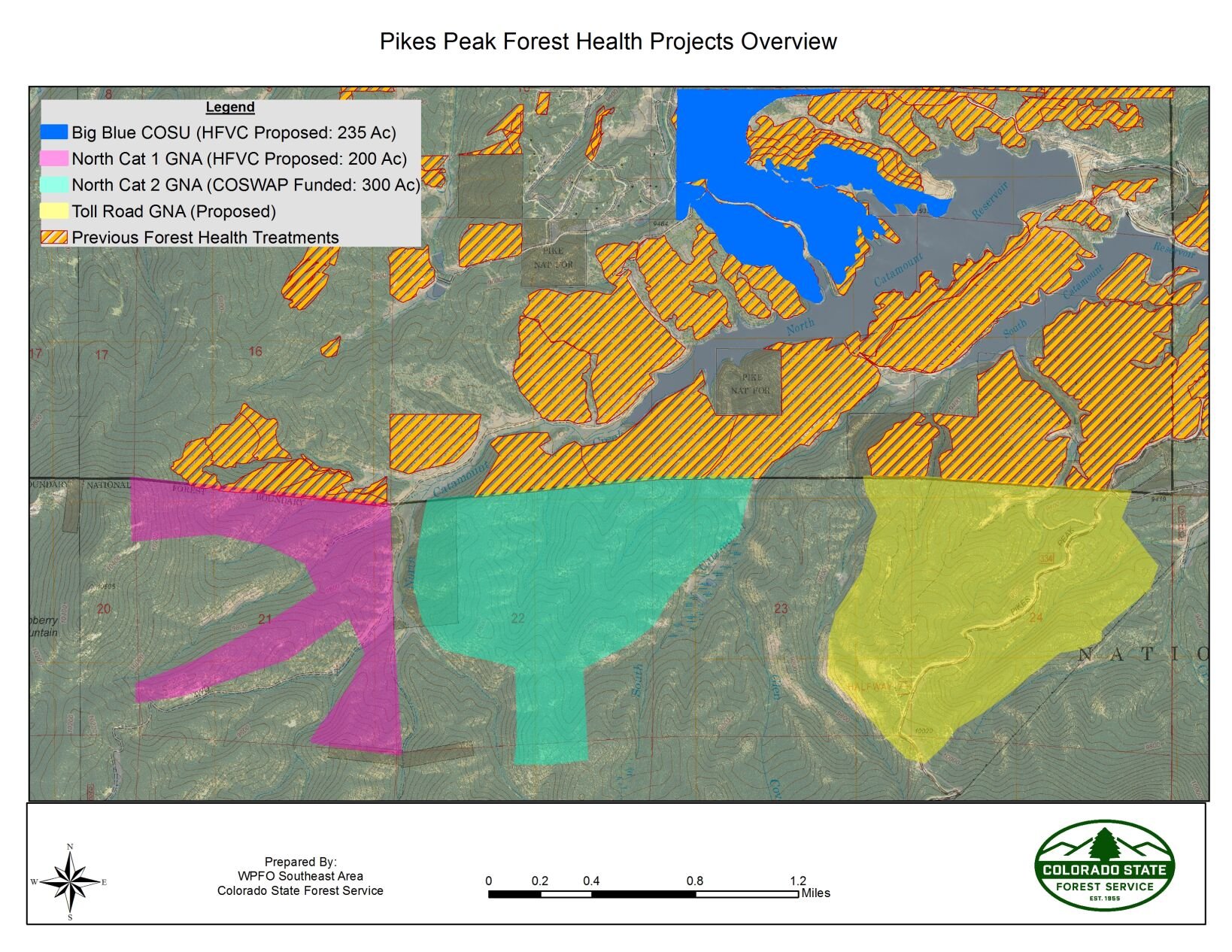 $1 million fire mitigation project planned near Colorado Springs Utilities’ reservoir