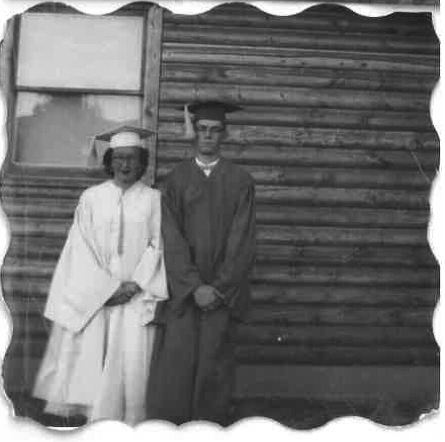 Hazel Place and first husband