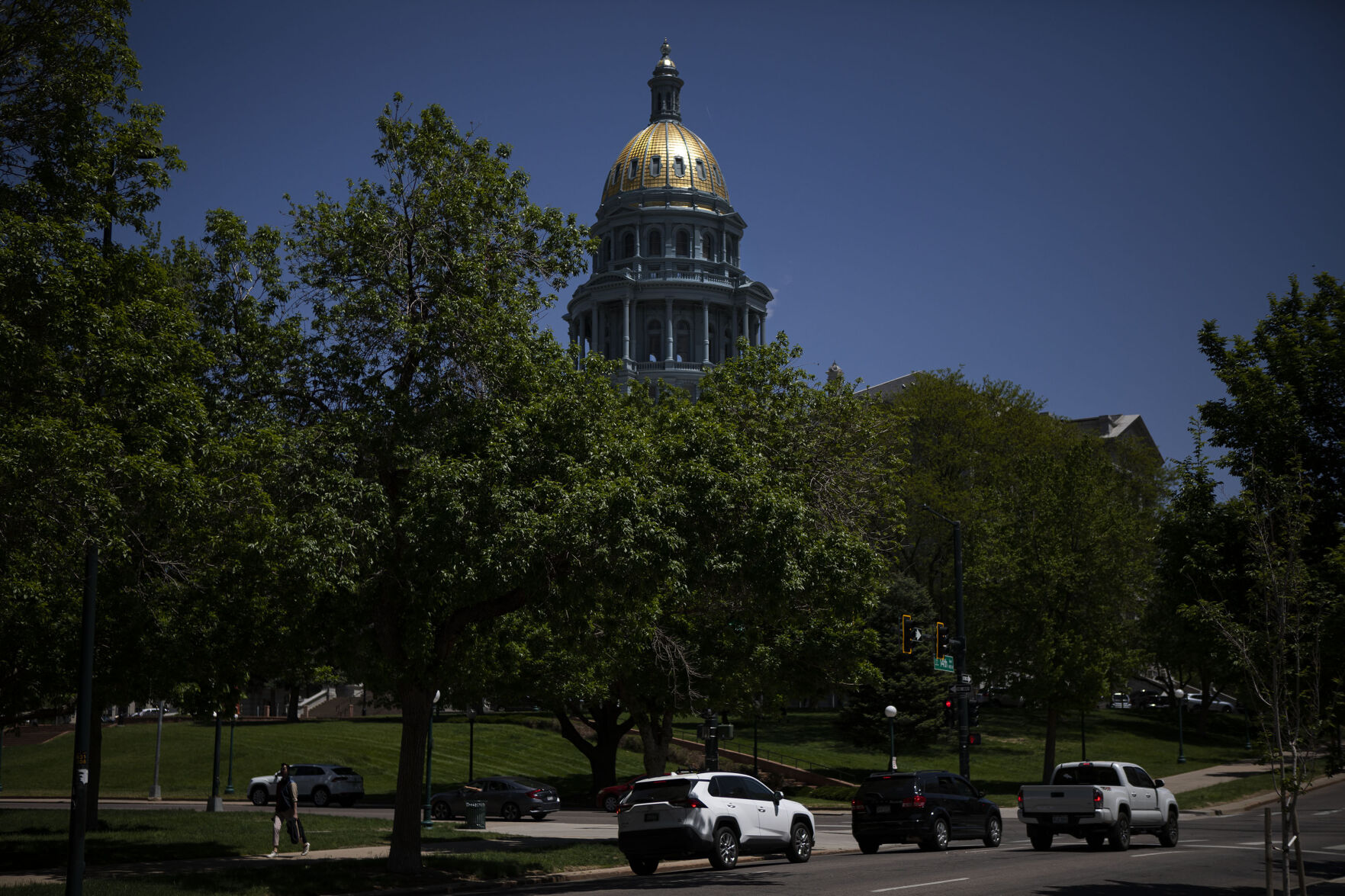 FILE PHOTO: The Capitol’s golden dome gleams in the sun in Denver. (The Denver Gazette)