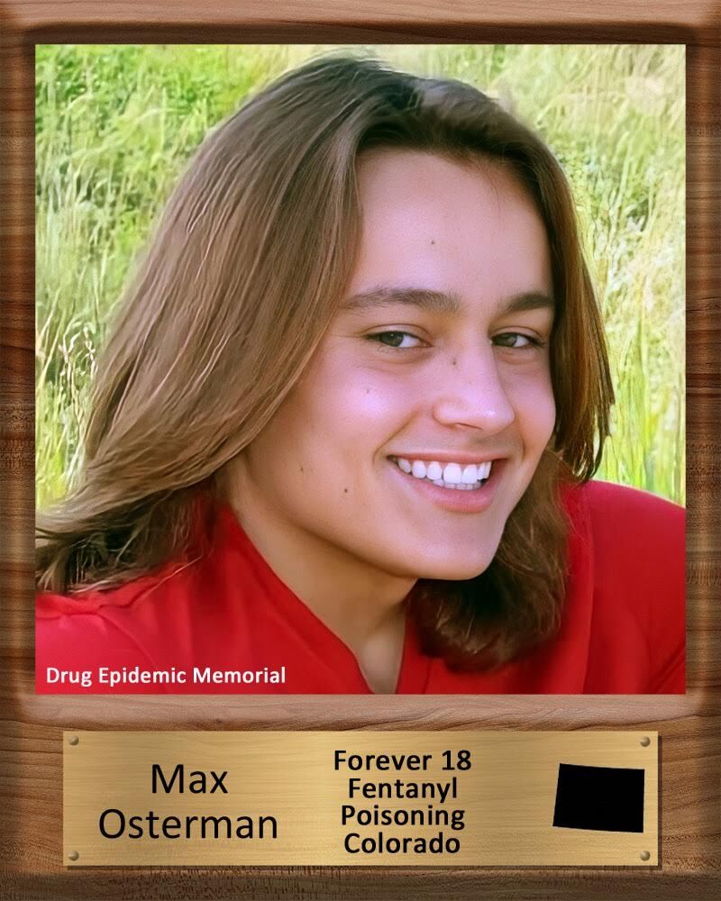 Max Osterman's photo is included in the Drug Epidemic Memorial Wall in Washington D.C. (Courtesy of Kim Osterman)