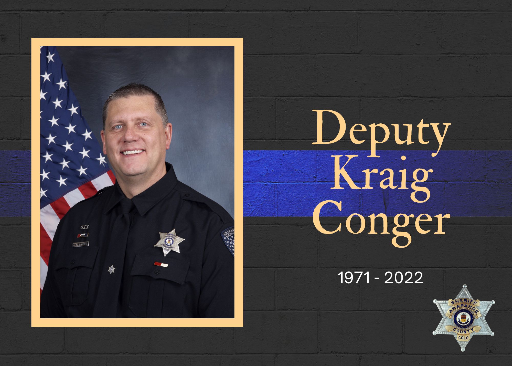 Arapahoe County Sheriff’s Deputy dies after suffering heart attack on duty