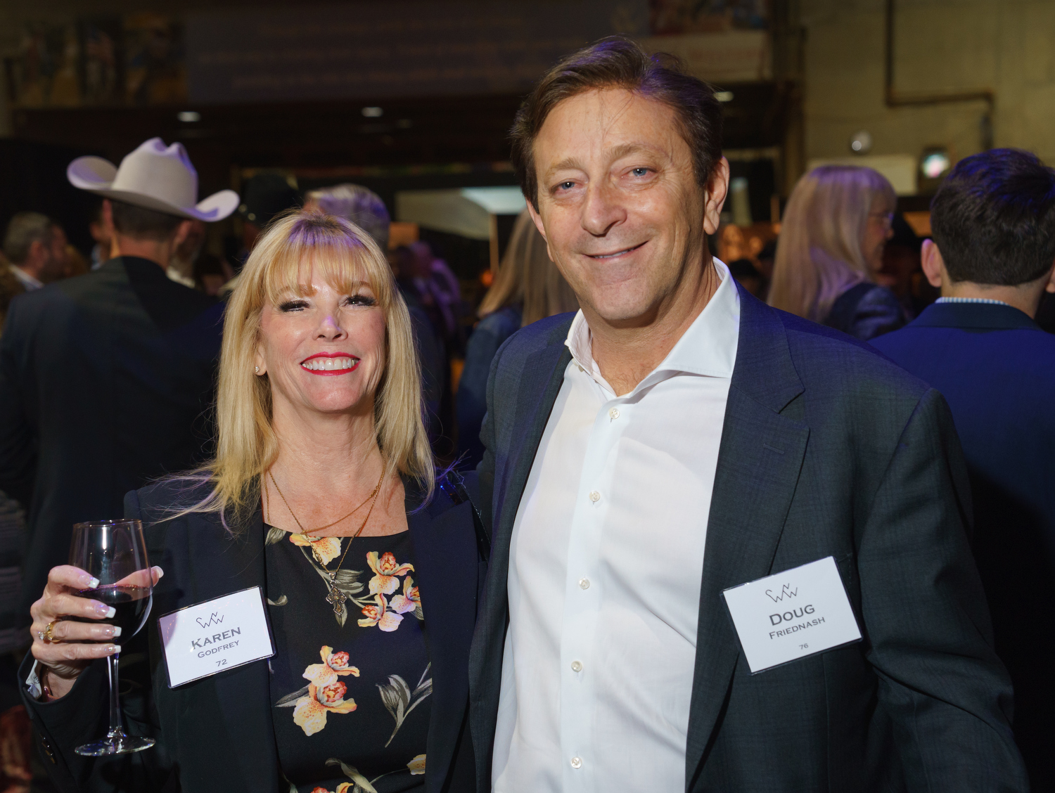With Brownstein Hyatt Farber Schreck: administrator Karen Godfrey and attorney Doug Friednash. The National Western Stock Show 2023 Citizen of the West award dinner at the National Western Events Center in Denver, Colorado, on Monday, Jan. 9, 2023. Photo StevePeterson.photo (STEVE PETERSON/SPECIAL TO THE DENVER GAZETTE)