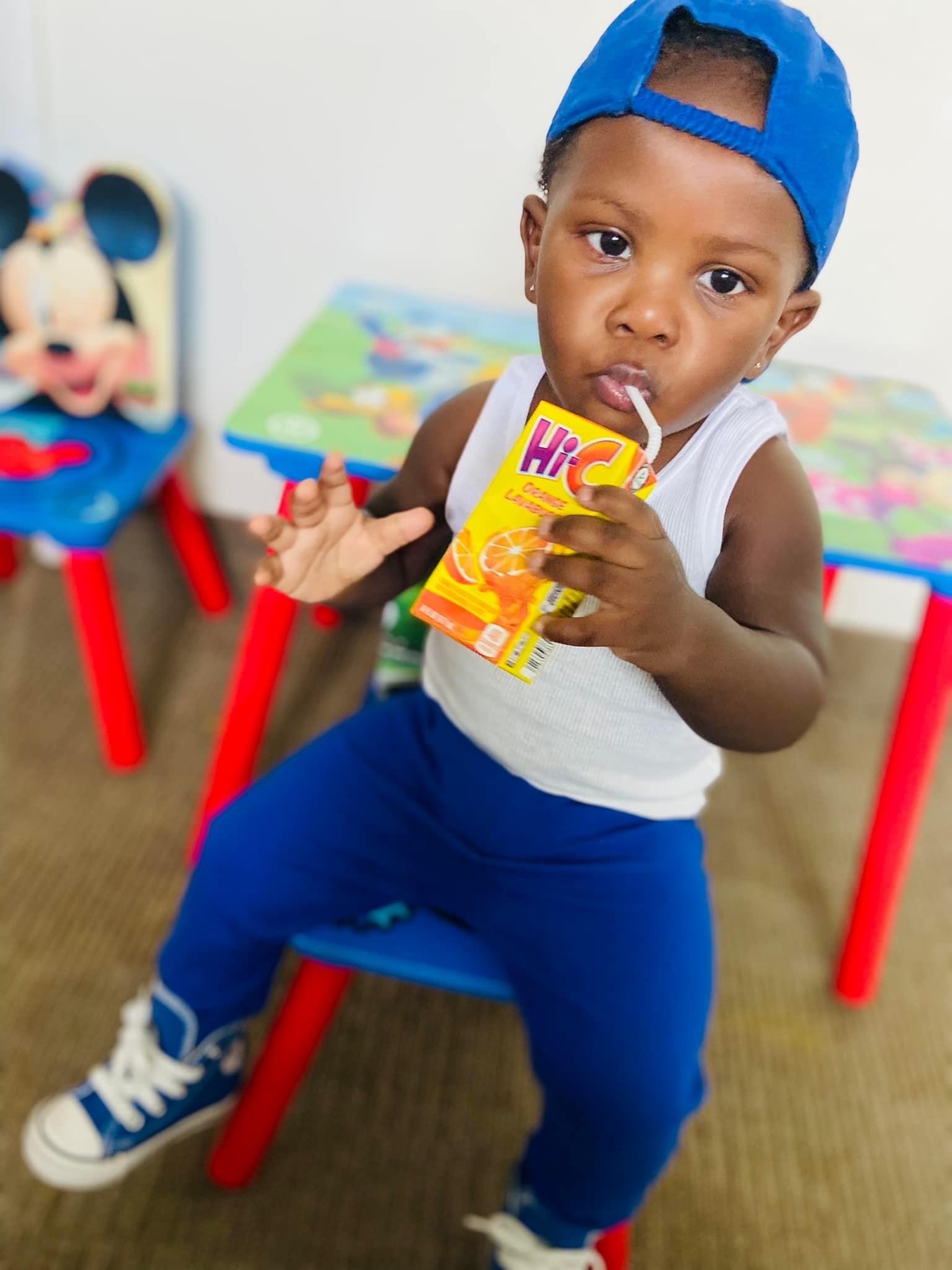 Demarion Hicks Sanders, 19 months, survived Lakewood's deadly Halloween fire. He and his mother, Ayoncee Hicks recently moved back into the building. (Courtesy of Aayonce Hicks)