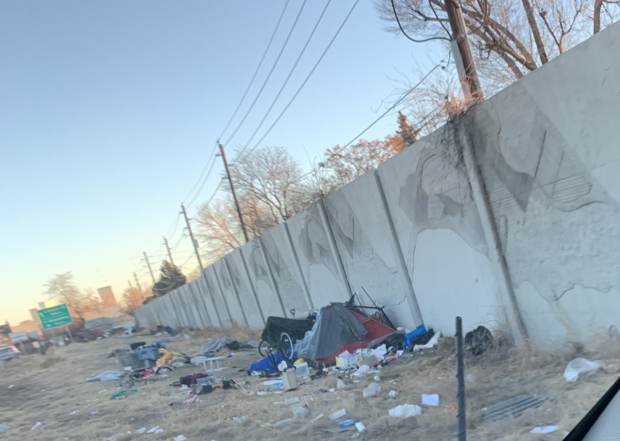 The homeless camp along a retaining wall northeast of I-25 and Broadway in Denver. The camp was cleaned out Tuesday. (DennisHuspeniCity Editordennis.huspeni@gazette.comhttps://denvergazette.com/content/tncms/avatars/c/5a/fbd/c5afbd32-5030-11eb-bdef-030d9de52a9e.779683cee495ffe64766291c251a8894.png)