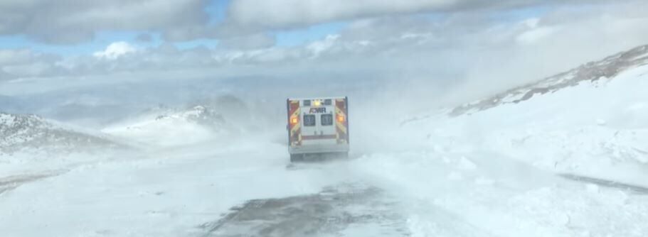 WATCH: Snow, wind make for ‘tricky’ rescue atop Pikes Peak