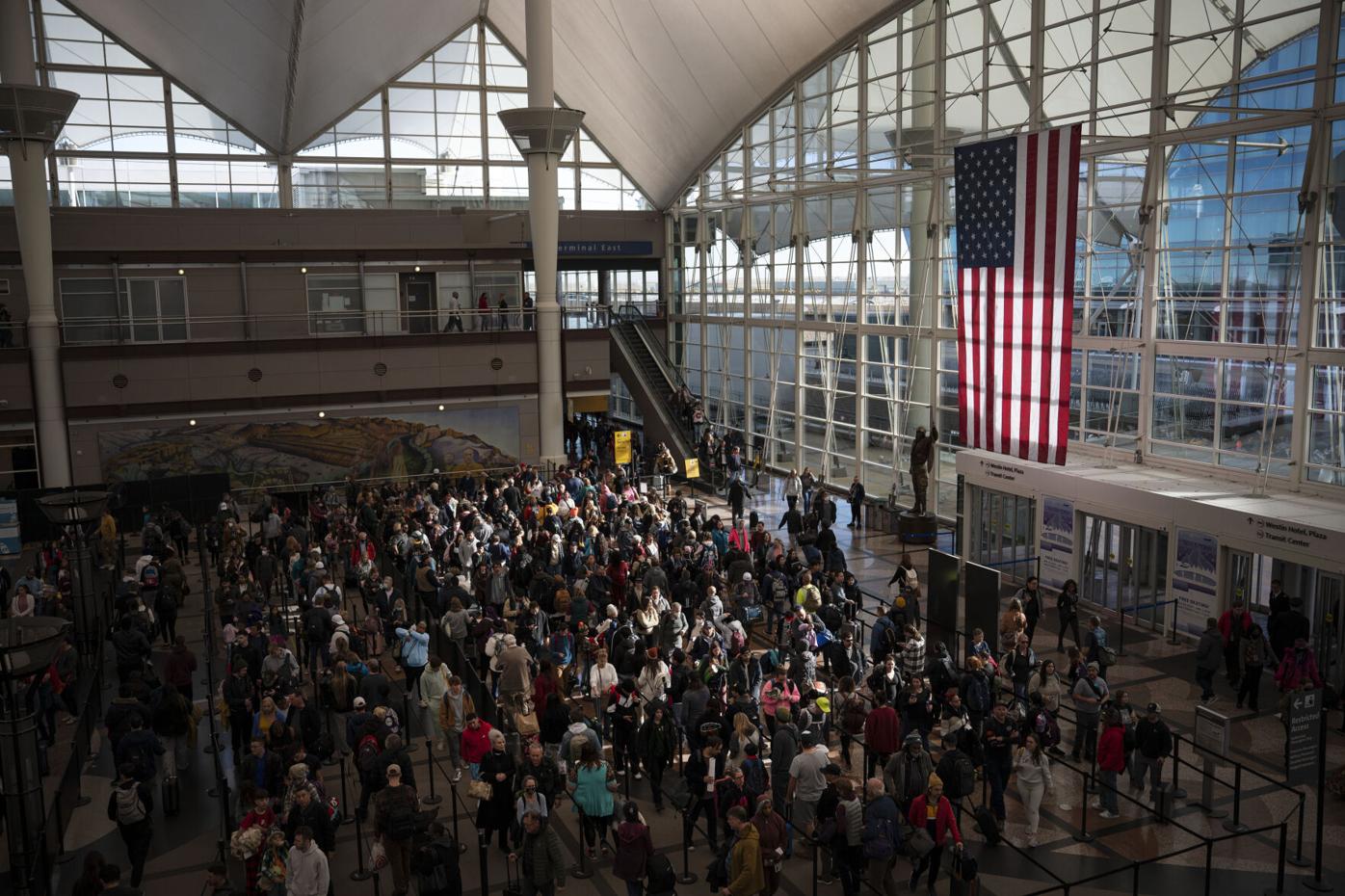 Denver International Airport sets passenger record