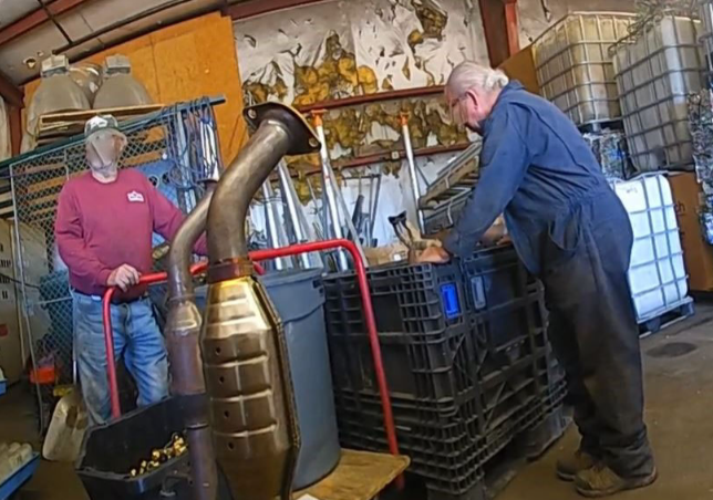 Stolen catalytic converters found in Denver scrapyard