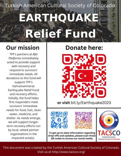 Turkey, Syria earthquake: Where in Colorado to donate funds, items to help those affected