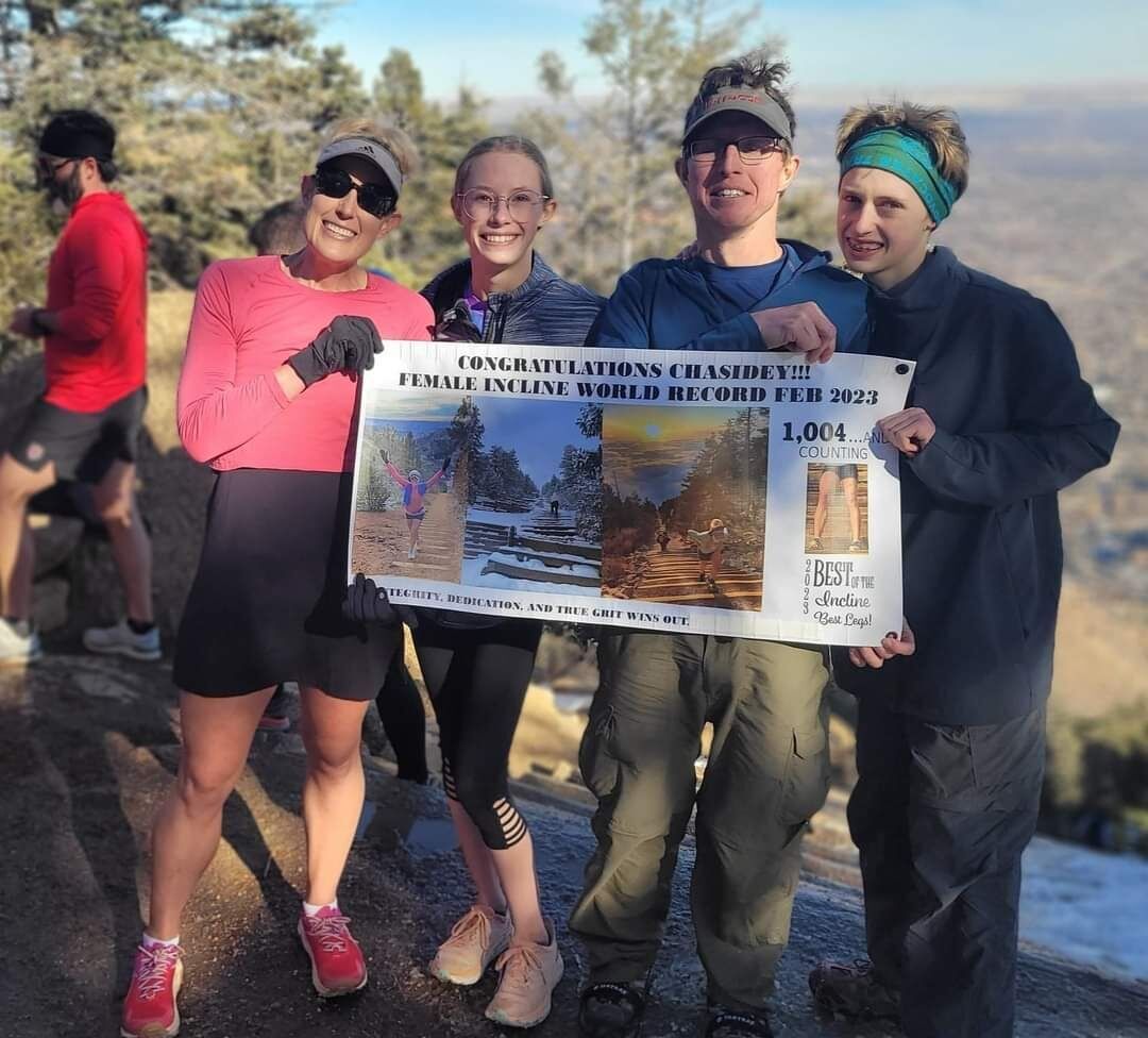 1,004 laps and counting: Woman building on Manitou Incline record