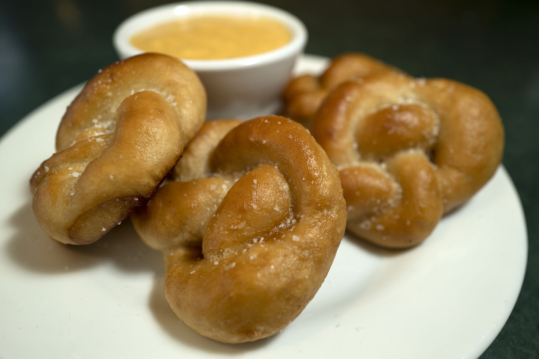 Cherry Cricket Restaurant (Located at: 2641 E. 2nd Ave. Denver, CO.) “Ballpark Pretzel Knots” Thursday February 16, 2023. Photo by Jeff Kearney. (Jeff Kearney)