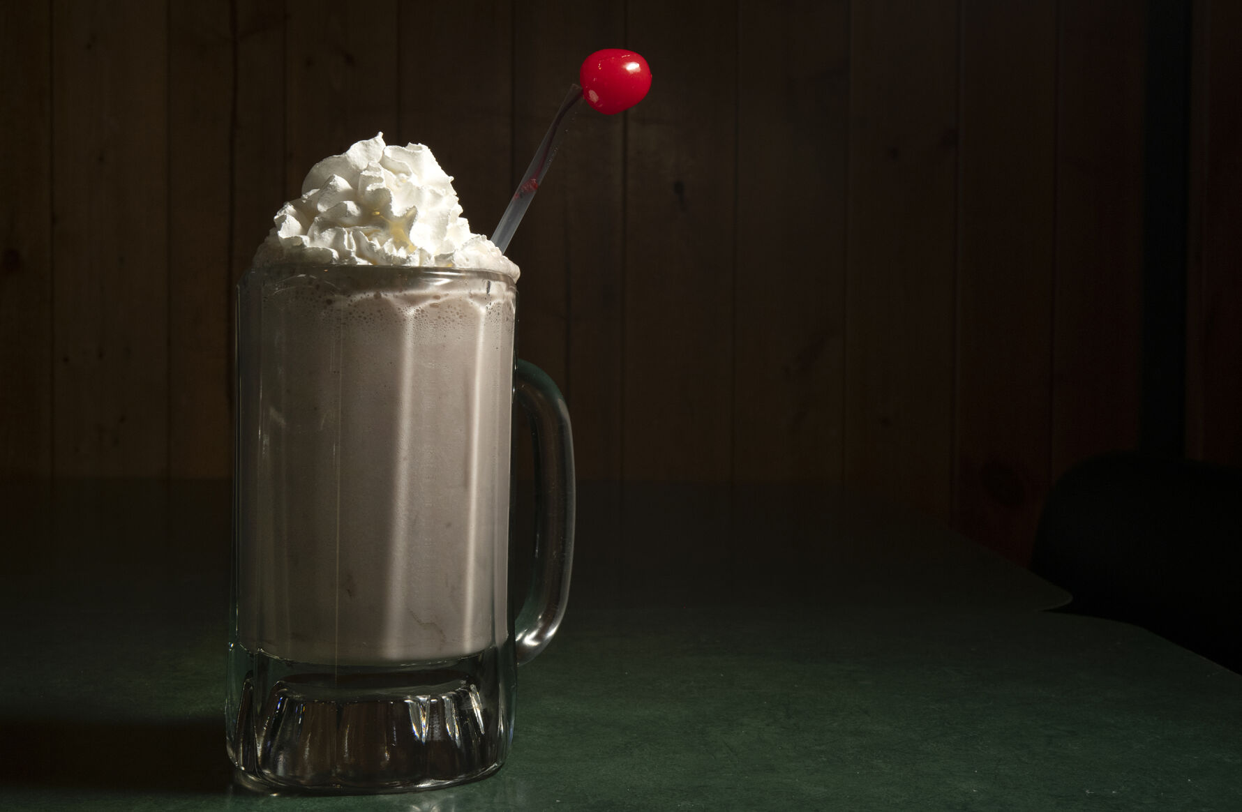 A strawberry shake at Cherry Cricket. (Jeff Kearney)