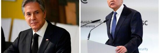 Blinken meets Chinese counterpart in person for first time since spy balloon incident