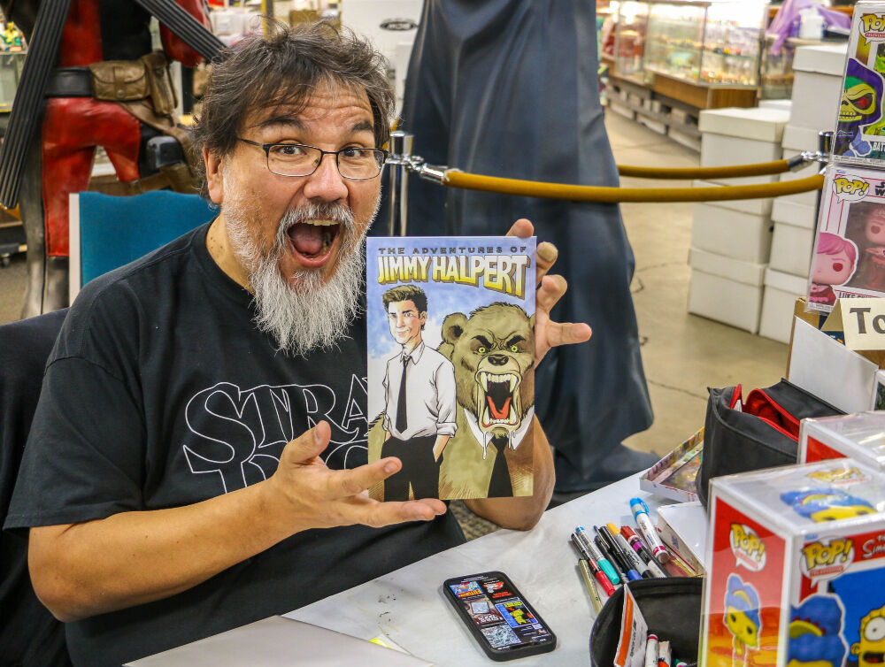 Tone Rodriguez, who illustrated 'The Adventures of Jimmy Halpert' for NBC's 'The Office,' was at Mile High Comics in Denver on Feb. 11. (JohnMooreSenior Arts Journalistjohn.moore@denvergazette.comhttps://denvergazette.com/content/tncms/avatars/e/1e/bc8/e1ebc854-8dbc-11ec-90b8-e393b5c0a2b9.afcf882df81bc4eba7366657cc603f75.png)