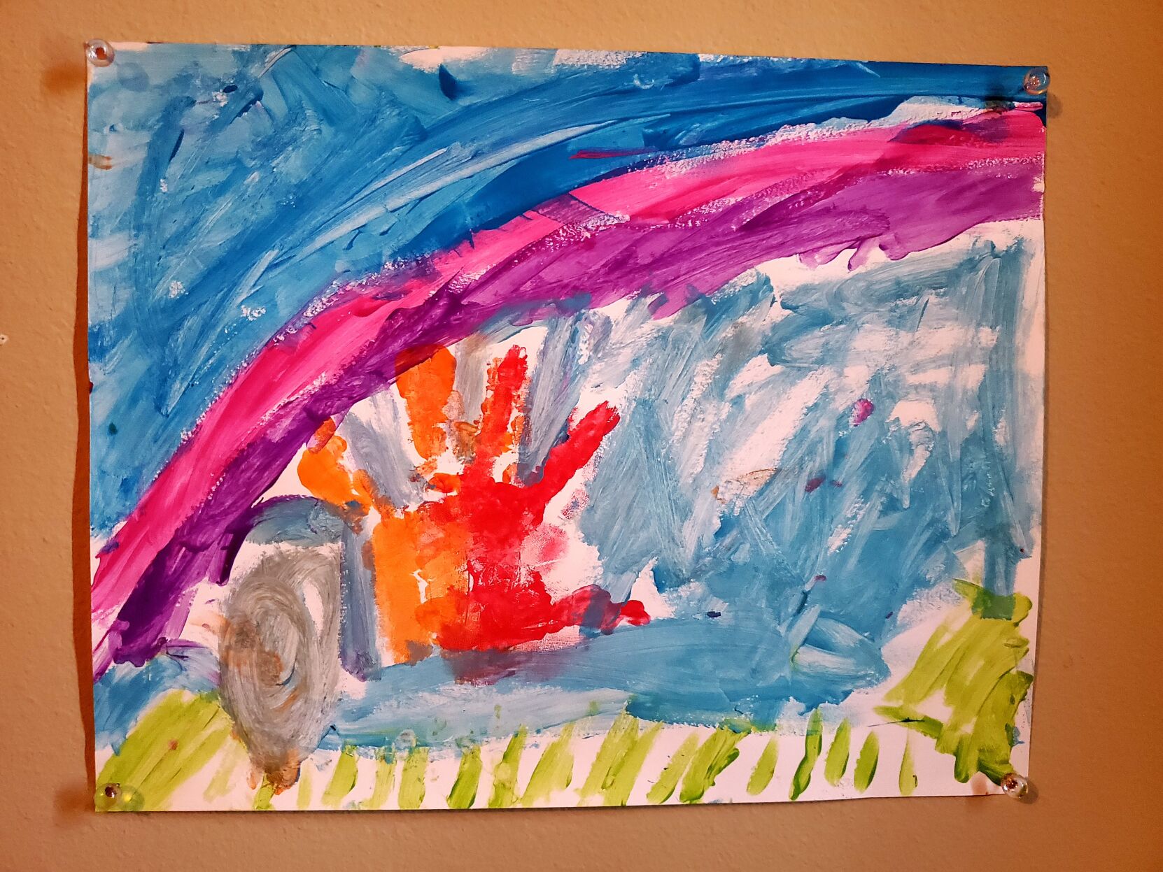Artwork from Sophia Berry (Family photo)