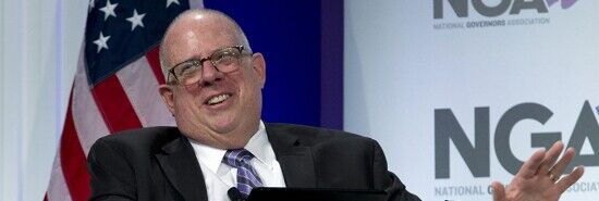 Former Gov. Larry Hogan trailing Trump and DeSantis in Maryland among GOP voters