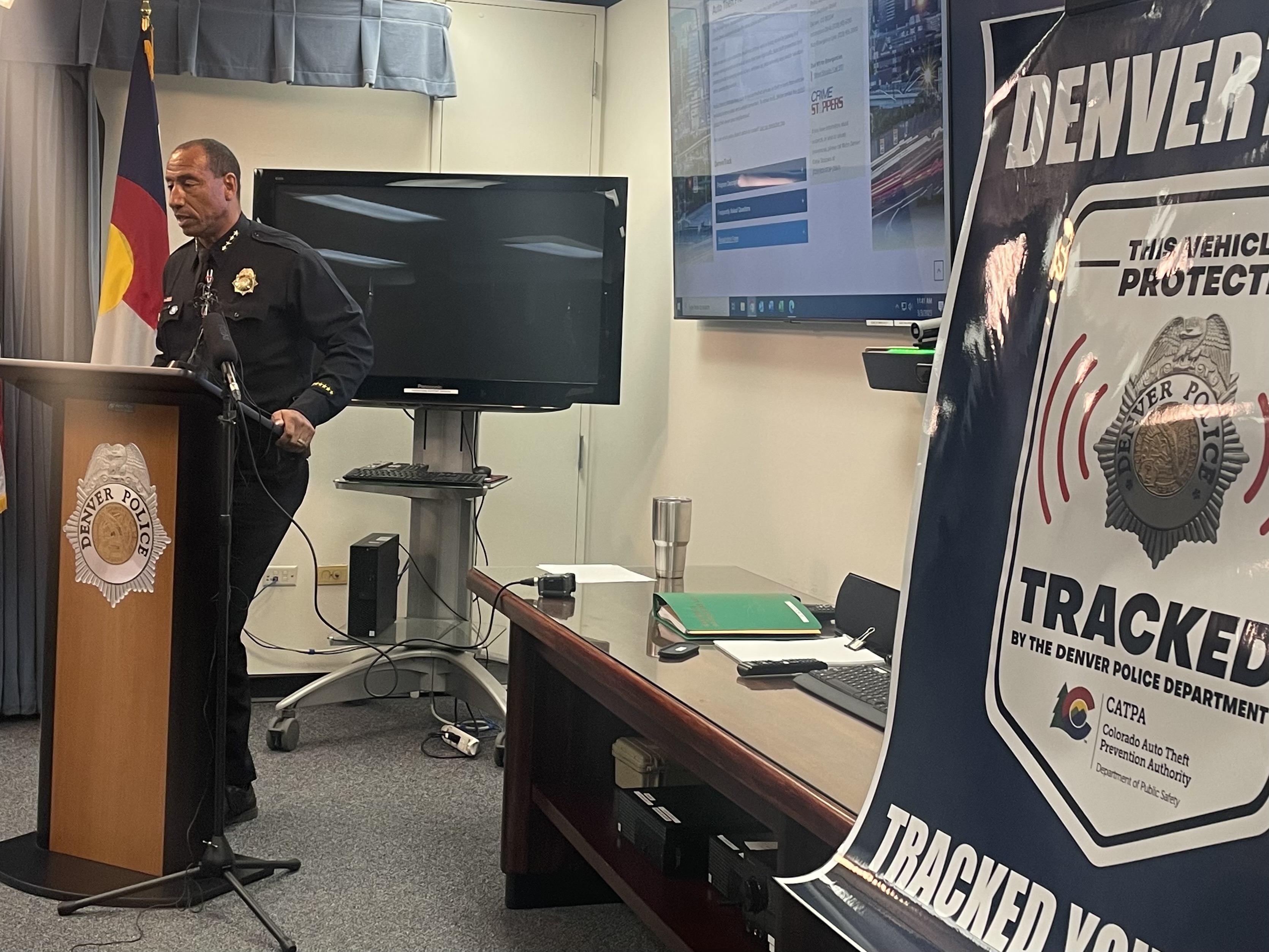 Denver police deploys new approach to reducing auto thefts with tracking program