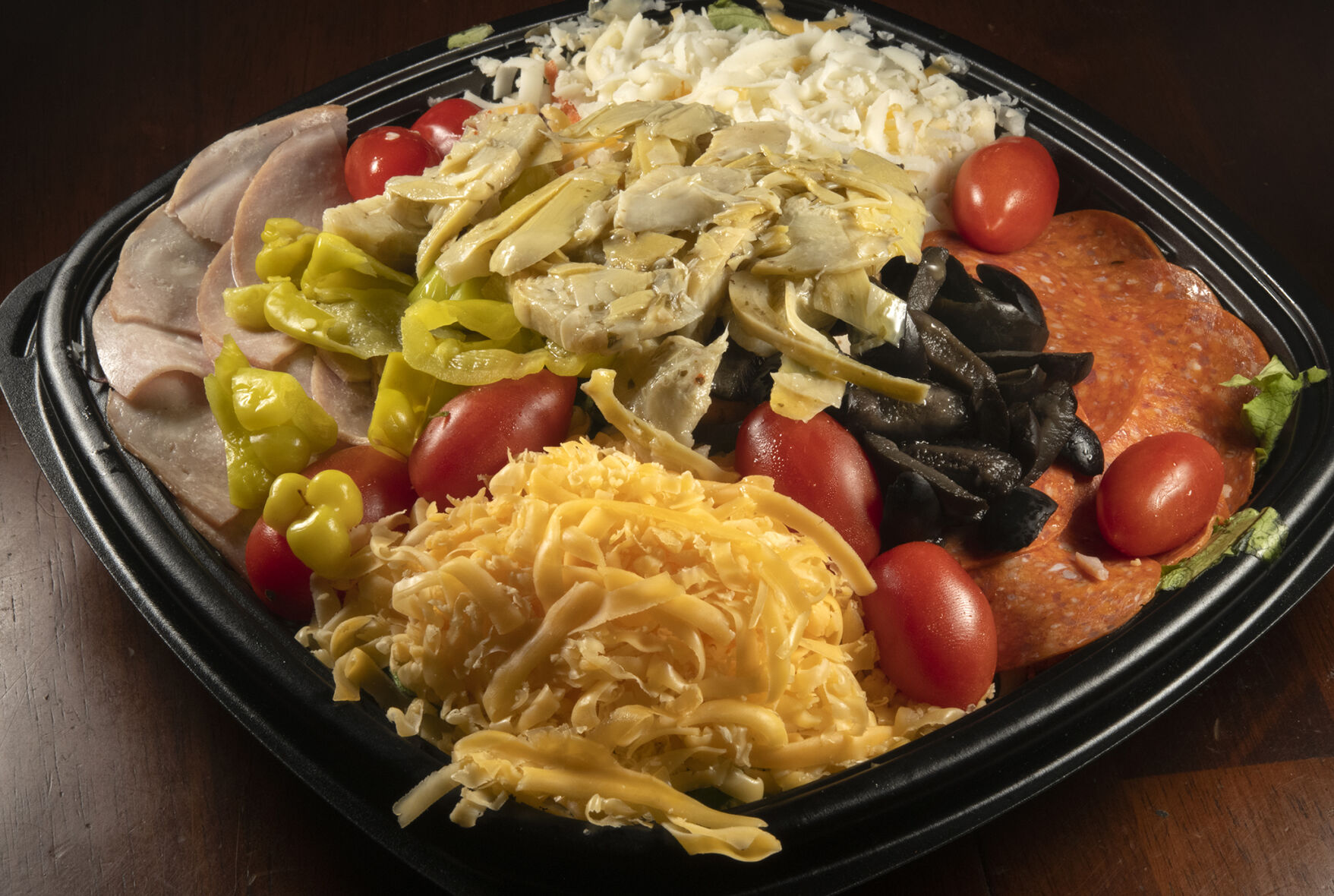 Italian chef salad at Roadrunner Pizza & Pasta. (Jeff Kearney, special to the gazette)