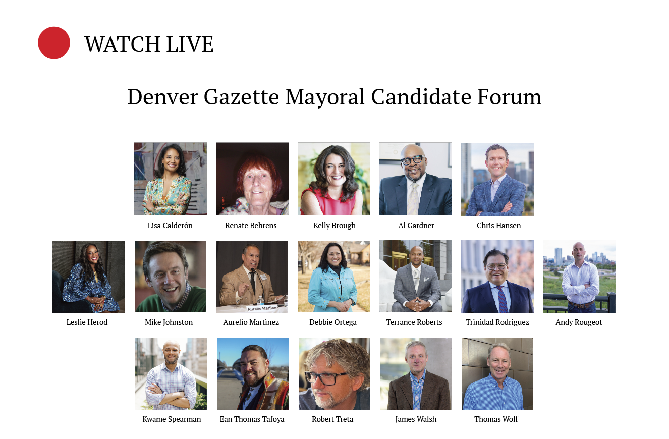 WATCH: Denver Gazette hosts Mayoral Forum at CU Anschutz Medical Campus
