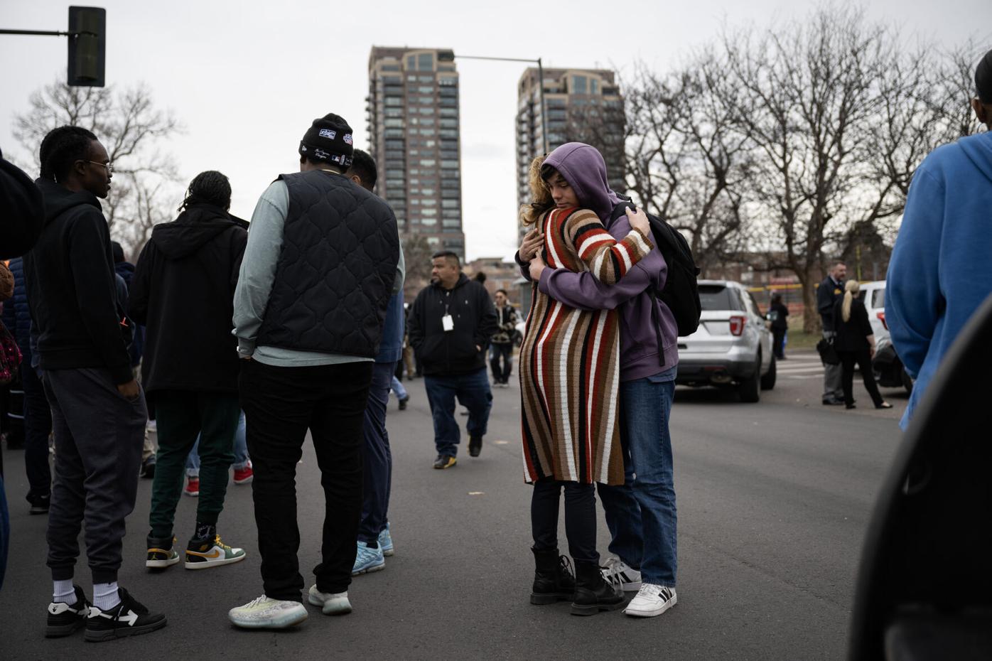 ‘Scared, angry, tired of this’: East High School students weary as another shooting rocks school