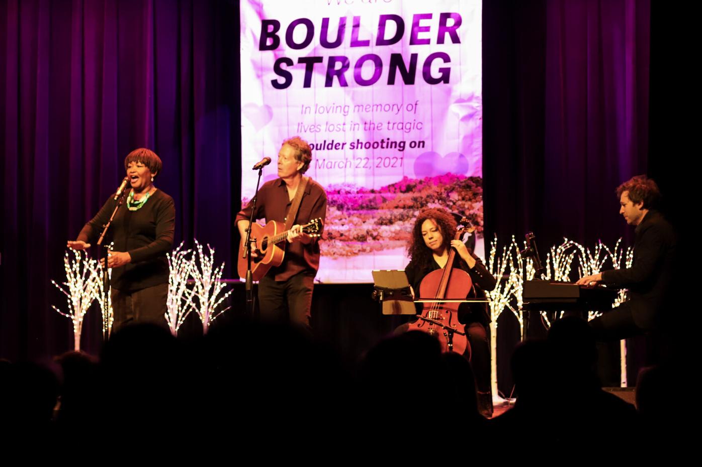 Musicians at the Boulder Strong Day of Remembrance
