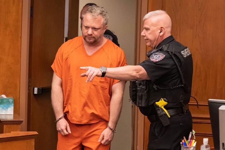 James Craig appears in Arapahoe District Court to be formally charged.