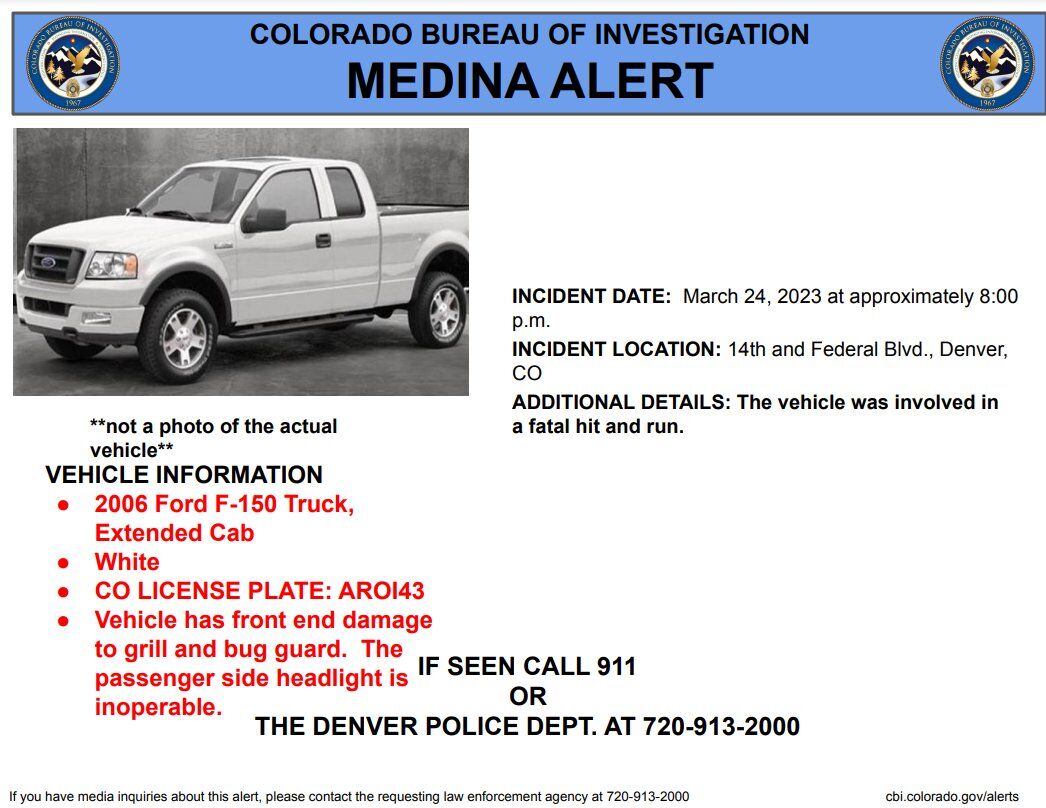 Denver Police arrest suspect in fatal hit-and-run