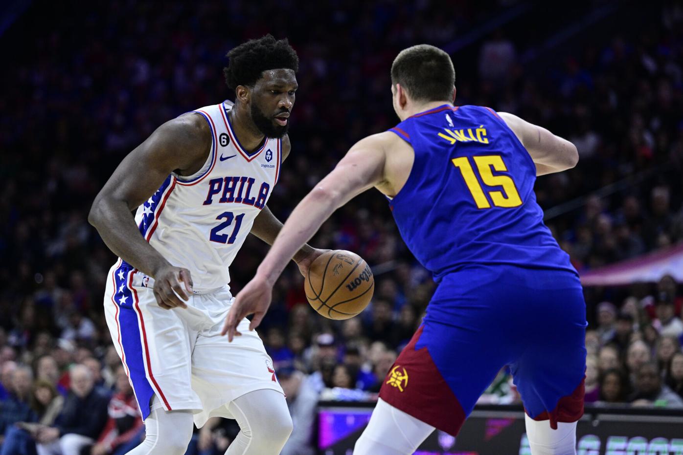 Nuggets 76ers Basketball