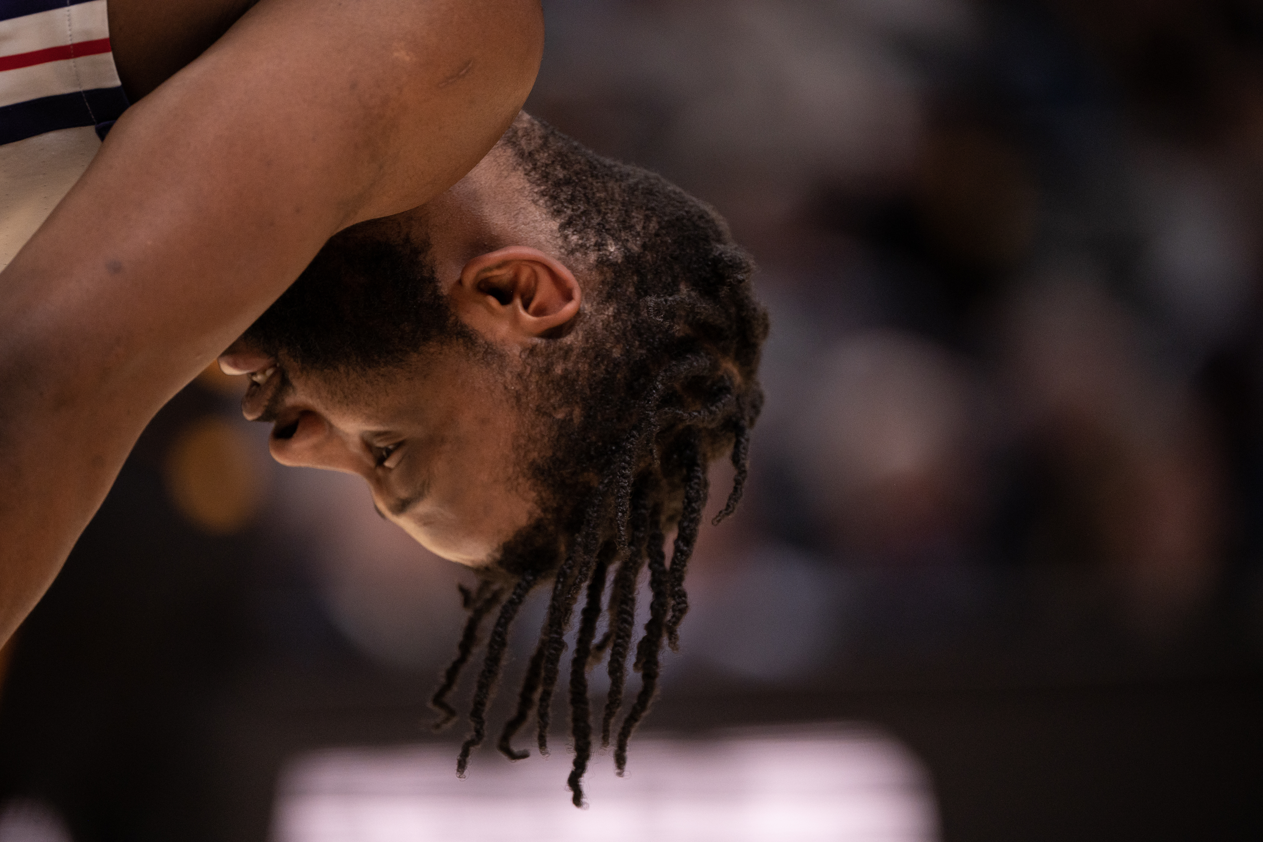 TCU Horned Frogs guard Mike Miles Jr. (1) pauses as his team is down late I the second half against the Arizona State Sun Devils during a first-round college basketball game in the NCAA Tournament on Friday, March 17, 2023, at Ball Arena in Denver, Colo. (Timothy Hurst/Denver Gazette) (TimHursttim.hurst@gazette.comhttps://secure.gravatar.com/avatar/aca82bd62b4ee425c598527cd6faa1b1?d=mm&r=g)