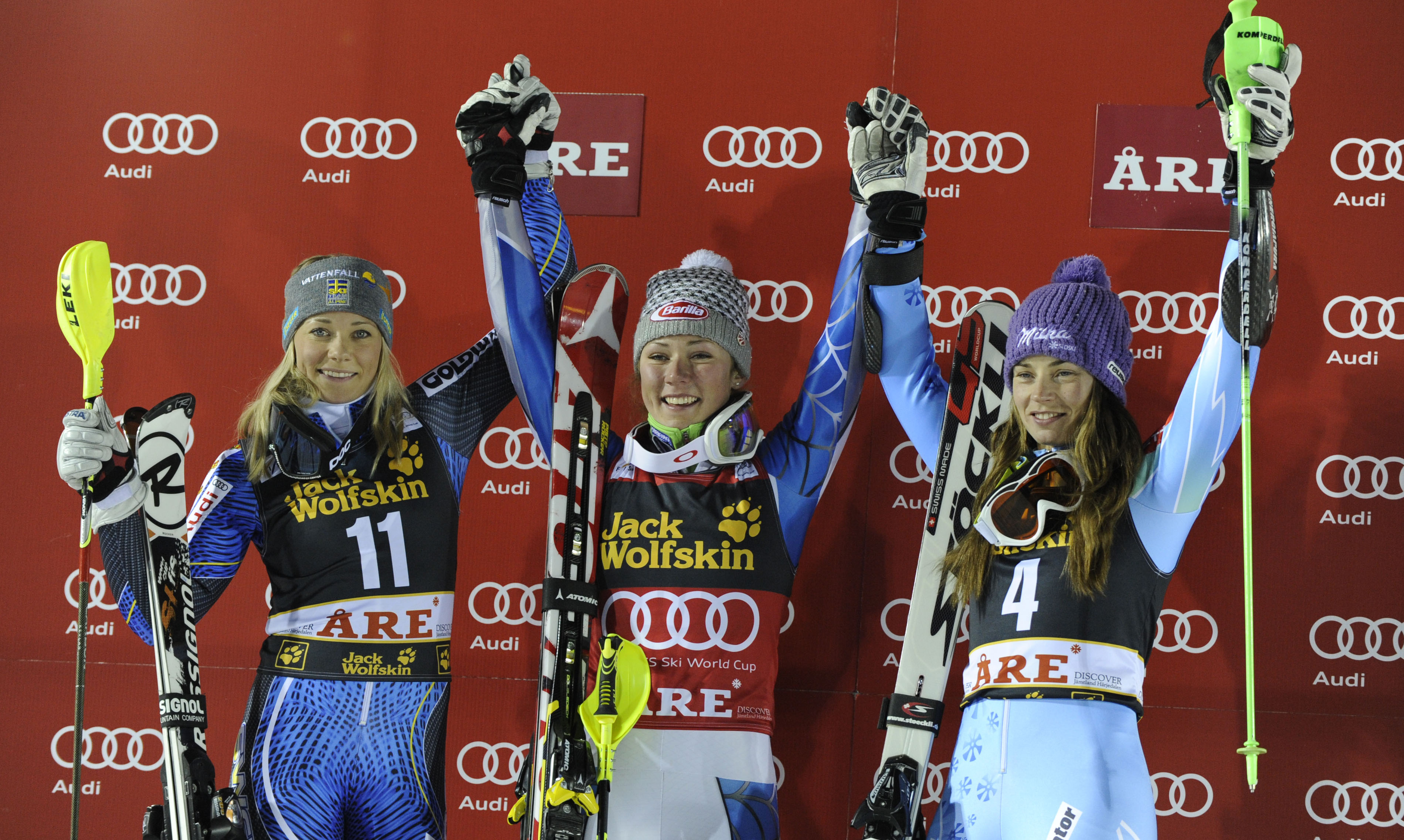 Mikaela Shiffrin skis to victory number 86, ties Stenmark’s record